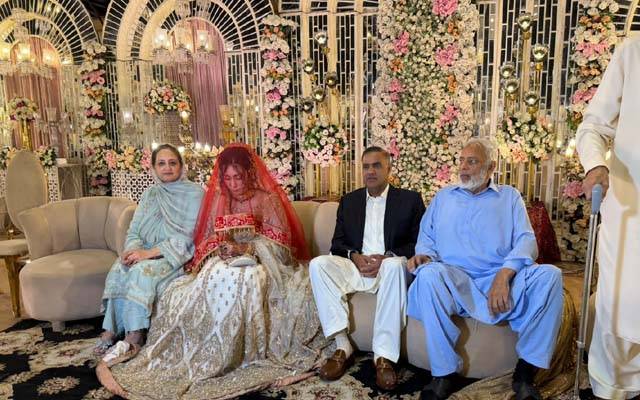 سینیٹر عابد شیر علی رشتہ ازدواج میں بندھ گئے 