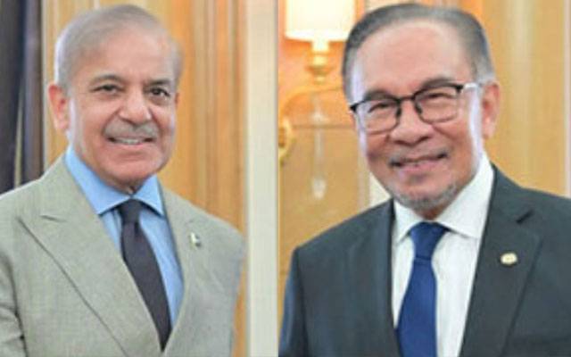  وزیراعظم شہباز شریف کی ملائیشیا کے وزیراعظم سے ٹیلی فون پر گفتگو، خیریت دریافت کی