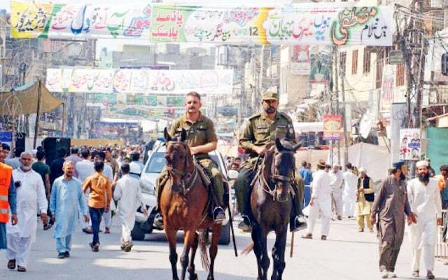 ربیع الاول کے 71 جلوسوں کی سکیورٹی اور انتظامات حتمی، ہزاروں اہلکار تعینات