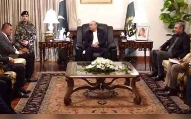 صدر زرداری سے ملائیشین وزیرِ داخلہ کی ملاقات، سیکیورٹی و تجارت میں تعاون بڑھانے پر اتفاق