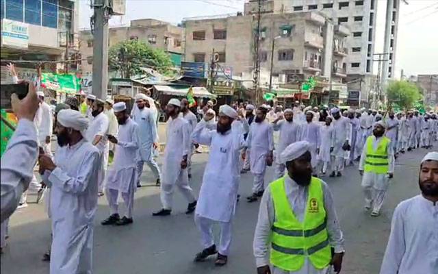 جشن عید میلادالنبی ﷺ، جامعہ نعیمیہ سے عظیم الشان جلوس برآمد