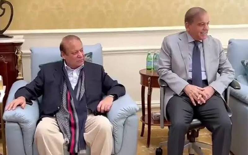 وزیراعظم جاتی امرا پہنچ گئے، نواز شریف سے ملاقات ،ہم امور پر مشاورت