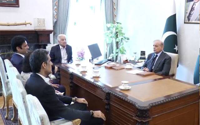 وزیرِ اعظم شہباز شریف سے استحکام پاکستان پارٹی کے وفد کی ملاقات 