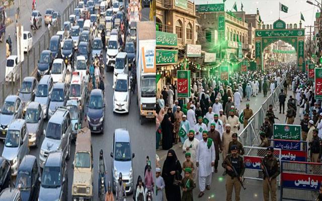 جشن عید میلادالنبی ﷺ کے جلوسوں کے لیے ٹریفک انتظامات مکمل