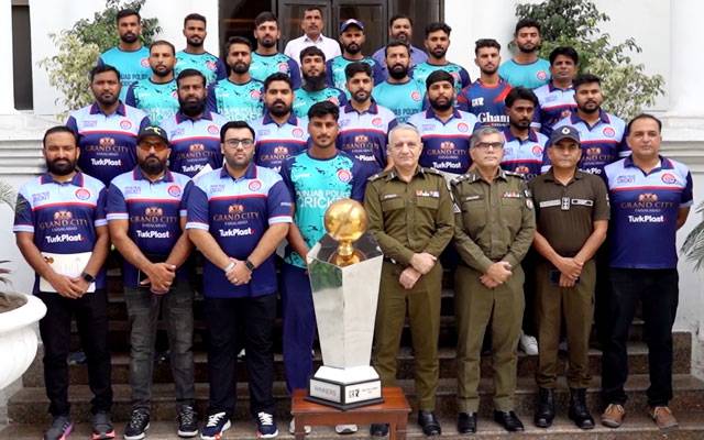 پنجاب پولیس کرکٹ ٹیم کی غنی رائل ٹی 20 ٹورنامنٹ میں شاندار کامیابی