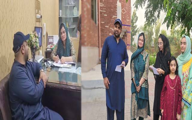 وزیر تعلیم رانا سکندر حیات  کا گورنمنٹ خواتین  کالج پتوکی  کا دورہ