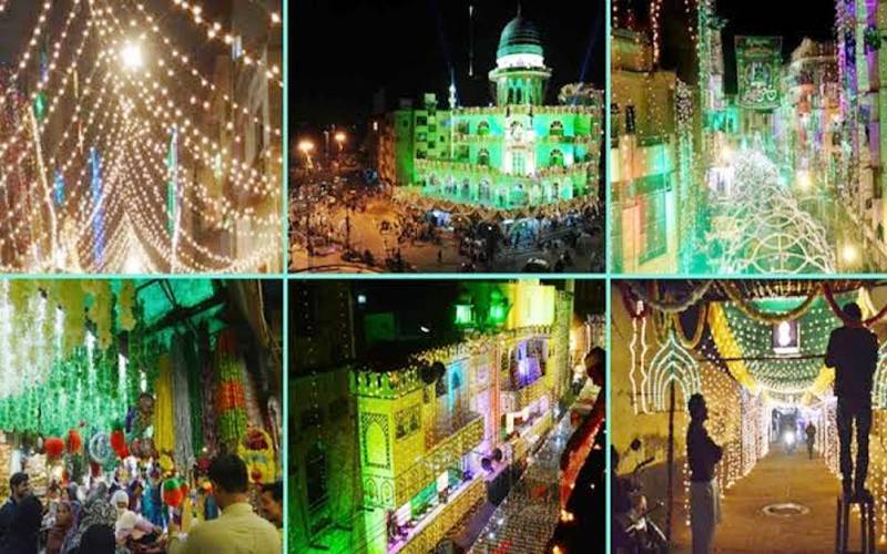 ملک بھر میں جشنِ  عید میلاد النبی ﷺ عقیدت و محبت سے منایا جا رہا ہے