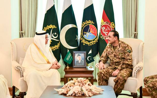 سعودی وزیر ماحولیات کی فیلڈ مارشل سید عاصم منیر سے ملاقات