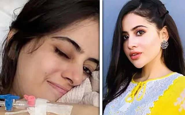 عرفی جاوید نے اسپتال کے بستر سے تصاویر شیئر کردیں، مداح پریشان