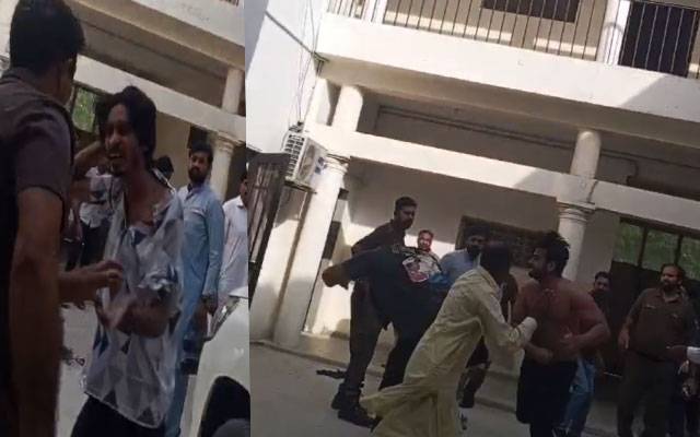 سوشل میڈیا کا جھگڑا اے ایس پی آفس جا پہنچا، ٹک ٹاکرز اور ساتھی گتھم گتھا