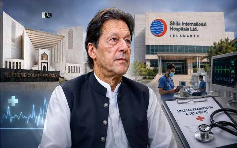 عمران خان کی ہسپتال منتقلی: توہین عدالت درخواست کی جلد سماعت کی استدعا دوبارہ مسترد