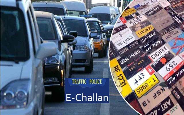ای چالان کے بچنے کیلئے نمبر پلیٹس سے چھیڑ چھاڑ کرنیوالوں کیخلاف کریک ڈاؤن جاری