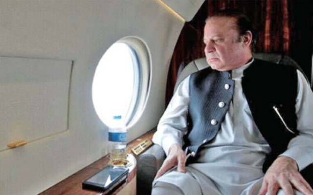 سربراہ مسلم لیگ ن محمد نواز شریف لاہور پہنچ گئے