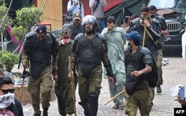 نو مئی ،شہر میں توڑ پھوڑ کے کیسز میں ایک بار پھر کریک ڈاون کا فیصلہ