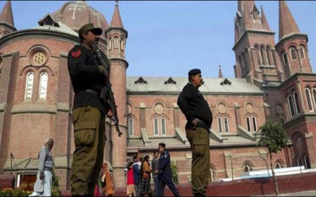 گرجا گھروں کی سکیورٹی کیلئے لاہور میں بڑا انتظام، 2496 پولیس اہلکار تعینات