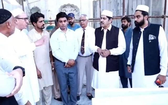 سیکرٹری اوقاف پنجاب کا داتا دربار کا دورہ، ترقیاتی کاموں کا جائزہ