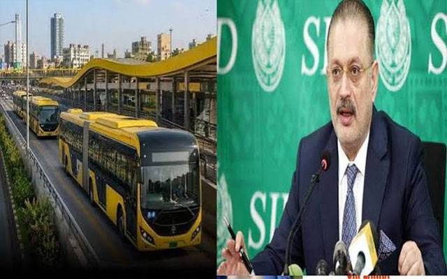 کراچی میں یلو لائن بی آر ٹی منصوبہ جلد مکمل کیا جائے گا ، شرجیل میمن
