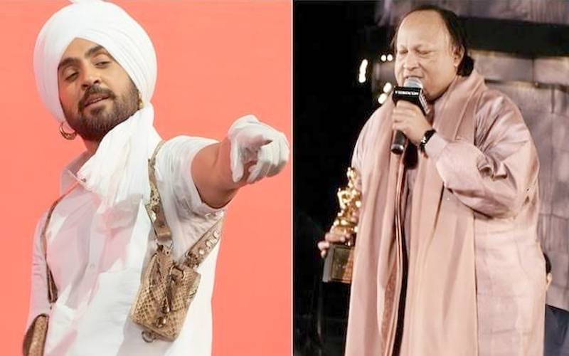 نصرت فتح علی خان کی دھن گانا انتہائی مشکل ہے؛دلجیت دوسانجھ