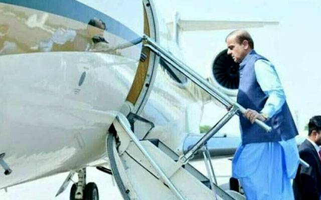 وزیراعظم شہباز شریف دو روزہ دورے پر لندن پہنچ گئے