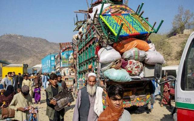 غیر قانونی مقیم افغان باشندوں کی وطن واپسی کا سلسلہ جاری
