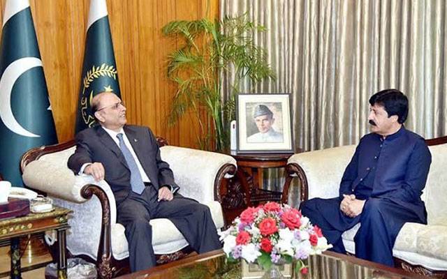 صدر زرداری سے گورنر پنجاب کی ملاقات، انتظامی امور اور جامعات کی صورتحال پر گفتگو