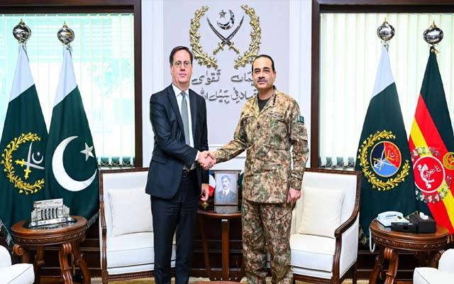 فیلڈ مارشل سید عاصم منیر سے فرانس کے سیکریٹری جنرل برائے دفاع و قومی سلامتی نکولس روش کی ملاقات