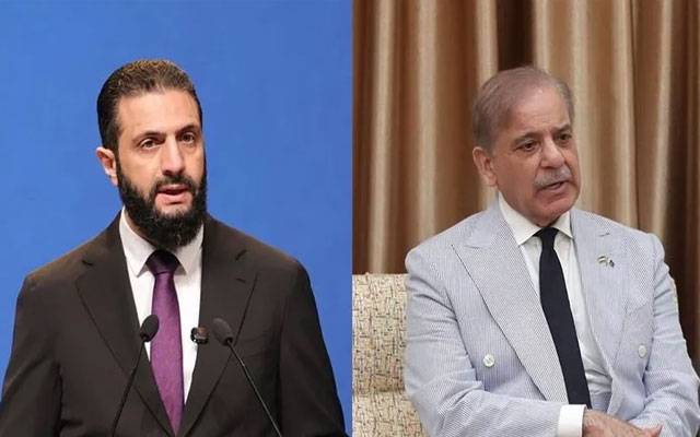 وزیراعظم شہباز شریف کی شامی صدر احمد الشرع سے نیویارک میں ملاقات