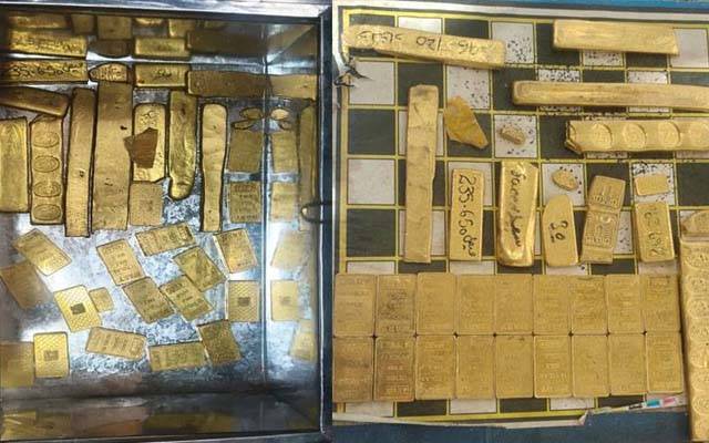 پاکستان کسٹمز نے کوئٹہ سے 25 کروڑ مالیت کا 162 اعشاریہ 6 کلو سونا برآمد کر لیا