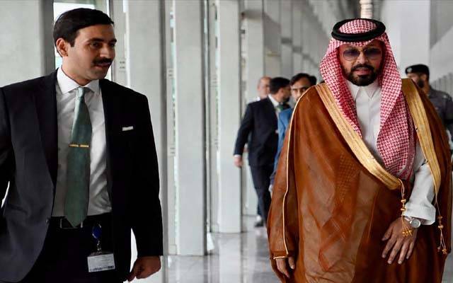 پاکستان کے لئے نامزد سعودی سفیر، ڈاکٹر راجح بن طامی البقمی پاکستان پہنچ گئے