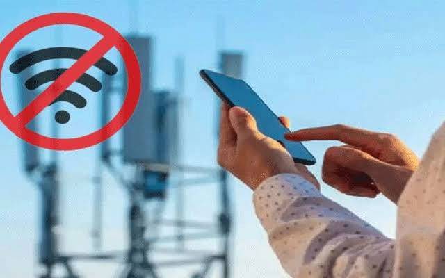انٹرنیٹسروسز متاثر، تمام موبائل کمپنیوں کی انٹرنیٹ سروس ڈاؤن