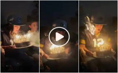 Birthday Ceremony fire