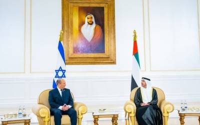 Israeli PM Naftali Bennett at UAE