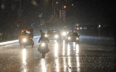 rain in Lahore