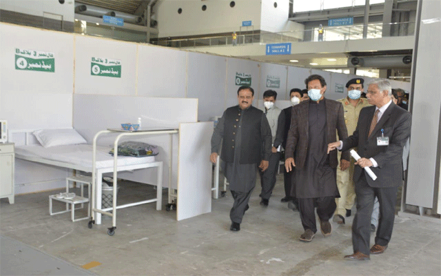 وزیر اعظم عمران خان سے وزیر اعلیٰ پنجاب عثمان بزدار کی ملاقات 