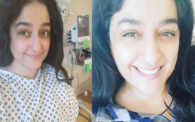 اداکارہ نادیہ جمیل کی سرجری مکمل