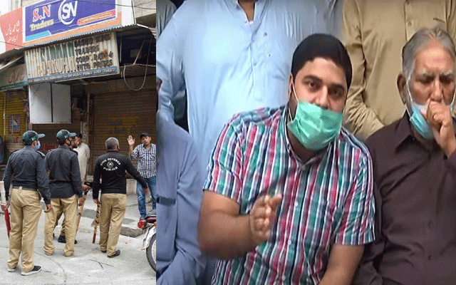 پولیس، تاجر آمنے سامنے، انارکلی بازار میں ڈرامائی صورتحال