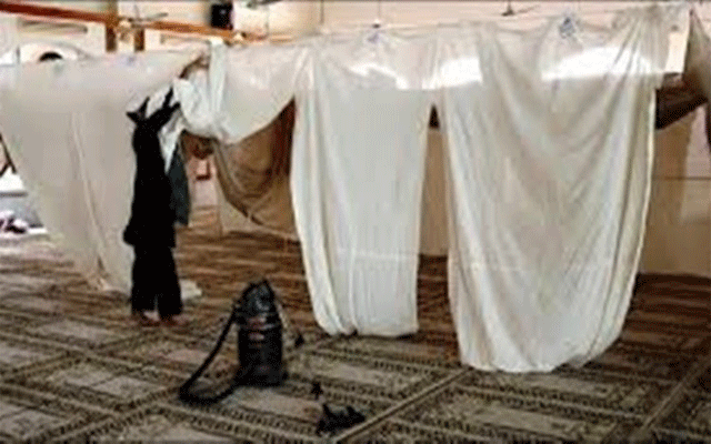 فرزندان اسلام اعتکاف بیٹھ گئے