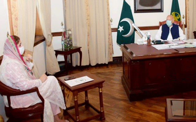 چئیر پرسن چائلڈ پروٹیکشن بیورو کی گورنر پنجاب سے اہم ملاقات