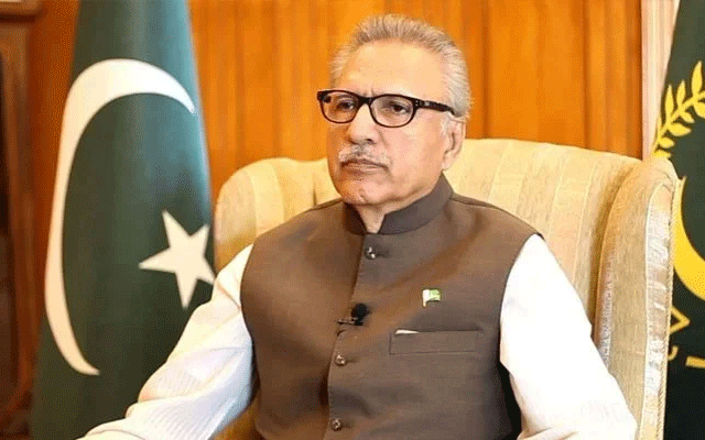 صدر مملکت ڈاکٹر عارف علوی کی پوری قوم کو عیدالفطر کی مبارکباد