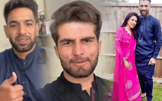 شاہین آفریدی، حارث رؤف اور محمد عامر عید کے رنگ میں رنگ گئے 