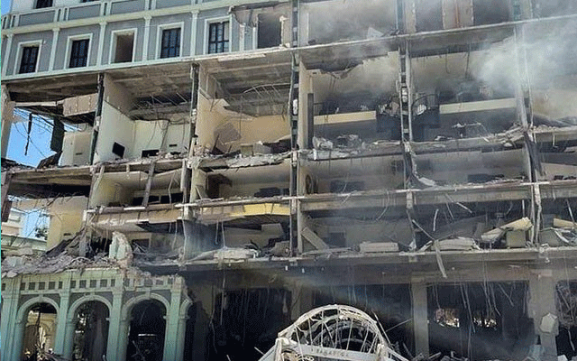 فائیو اسٹار ہوٹل میں دھماکہ، 22 افراد ہلاک