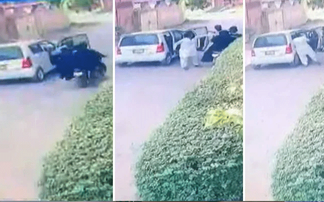 لاہور سے دن دیہاڑے میٹرک کی طالبہ اغوا، فوٹیج بھی سامنےآگئی 
