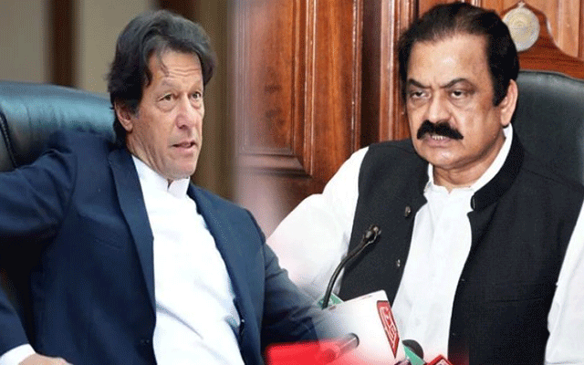 وفاقی وزیر داخلہ رانا ثناءاللہ نے عمران خان کو بڑا چیلنج کردیا 