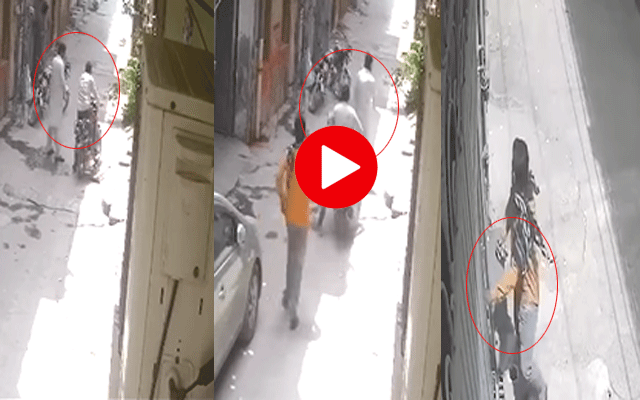 2 نوجوانوں نے ڈاکوؤں کو تگنی کا ناچ نچا دیا ، ویڈیو وائرل 