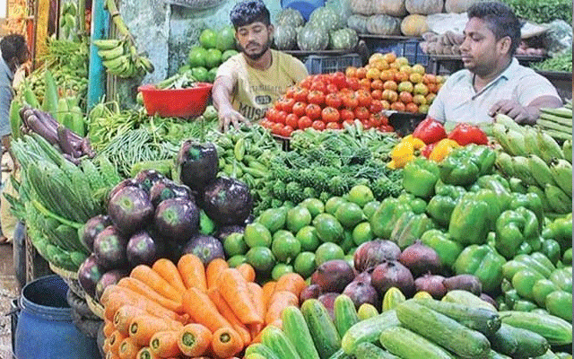 Vegetables rate increase