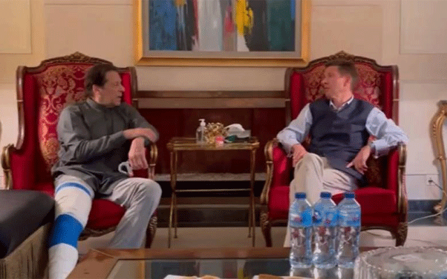  برطانوی ہائی کمشنر کی عمران خان سے ملاقات