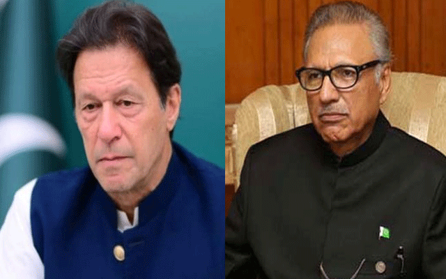 اہم تقرری کے معاملے پر صدر سے رابطے میں ہوں،عمران خان