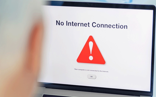 Internet service affected in Pakistan