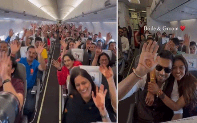 Baratis booked the entire plane to go from one city to another