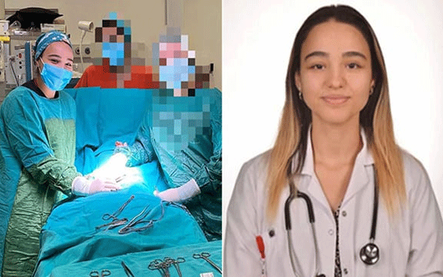 A woman who operated without a degree was arrested